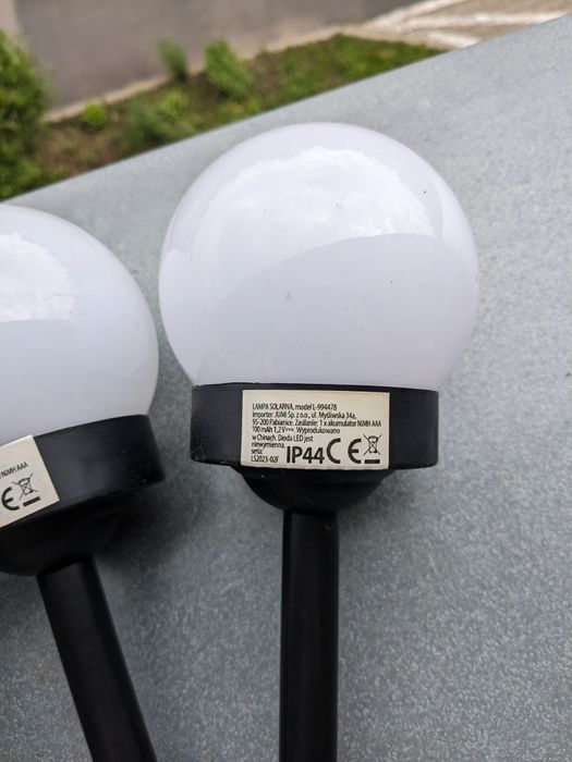 Lampa, lampka solarna kolorowa