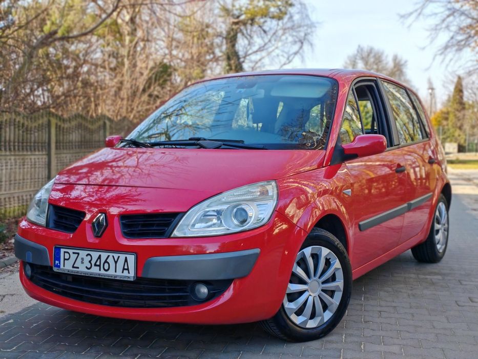 Renault Scenic II LIFT 1.9 DCI 2007r - Ekonomiczny Van - STAN Bdb -Hak