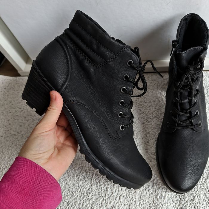 Buty damskie zimowe Rieker