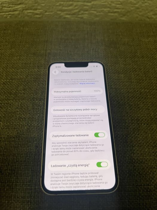 Iphone 13 mini 128gb, bateria 100%, gwarancja