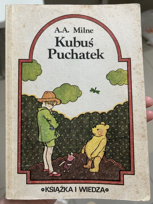 Lektura dla dzieci Kubuś Puchatek 1989 Milne książka do szkoły