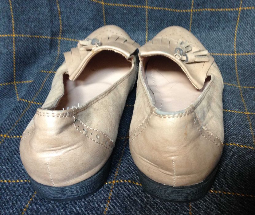 Туфли, балетки Cink Me, кожа, Франция, р.39