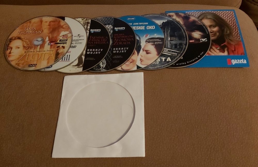 Filmy na płytach DVD, VCD