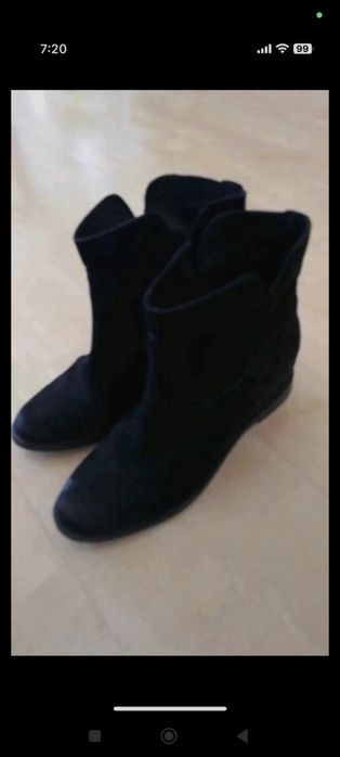 Bata botki zamszowe 39