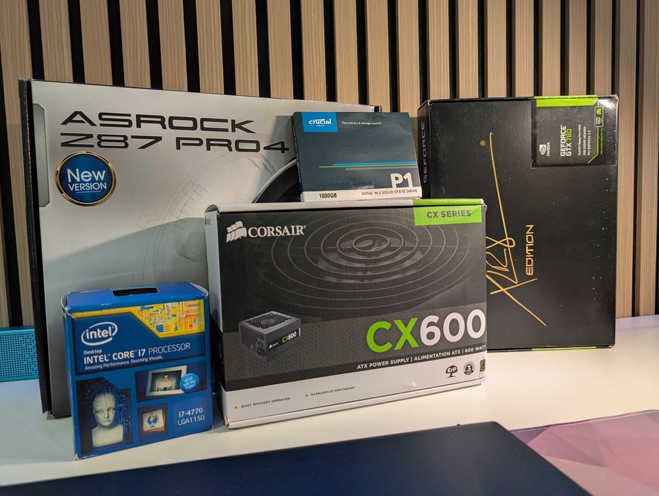PC Gaming i7 16GB RAM 256MB SSD + 1.6TB HDD GTX 760