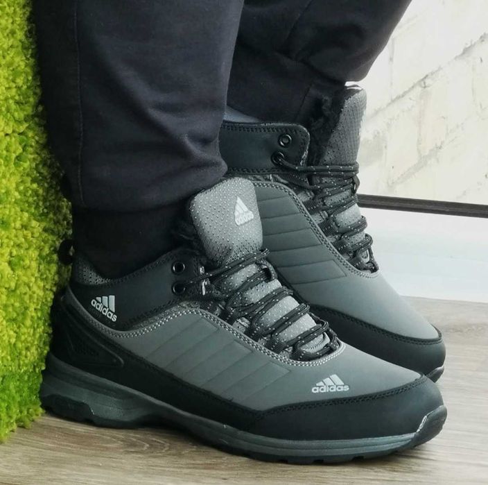 Зимние кроссовки ботинки Adidas GORE TEX мужские с мехом Адидас