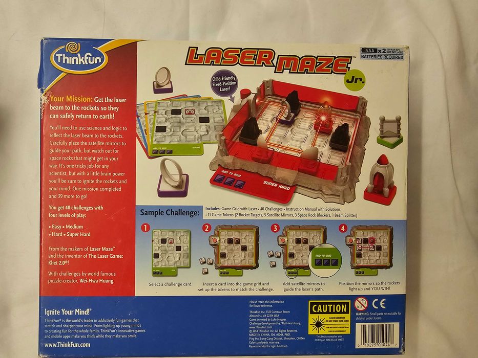 Gra planszowa Lazer Maze Junior