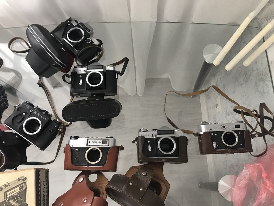 Зенит TTL, Zenit-E, ФЭД 5в, ФЭД 3, тубус