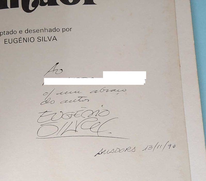 BD "MATIAS SÁNDOR" assinado pelo autor Eugénio Silva em 1990.