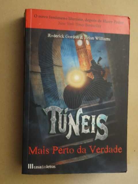 Túneis de Roderick Gordon - 3 Livros