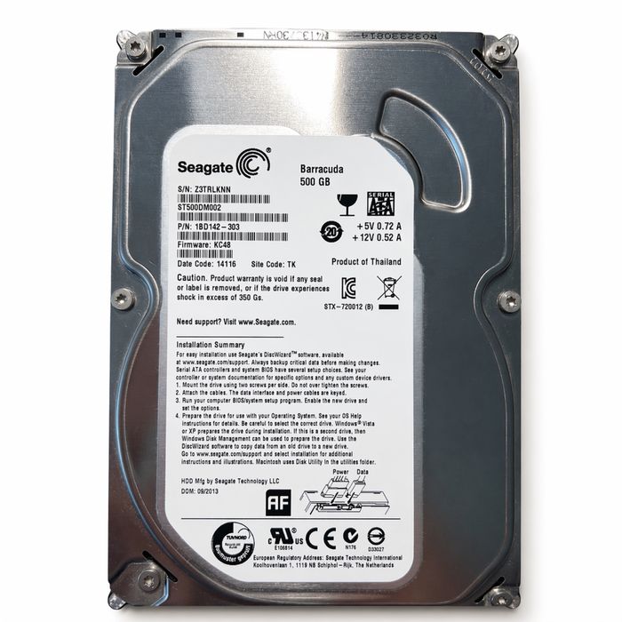 Seagate Barracuda 500GB ST500DM002 | HDD 3.5” | SATA III | Jak NOWY