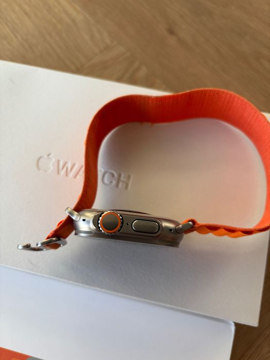 Idealny Apple Watch Ultra 49 mm Titanium CELLULAR GPS PERFEKCYJNY!