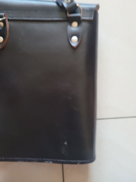 Skórzana raportówka MO