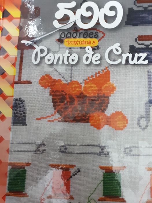 Livro ponto cruz cada 17€