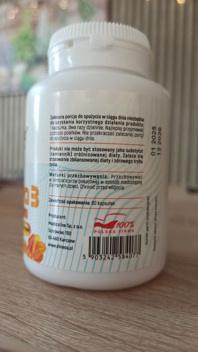 Omega 3 Fish- 60 kapsułek