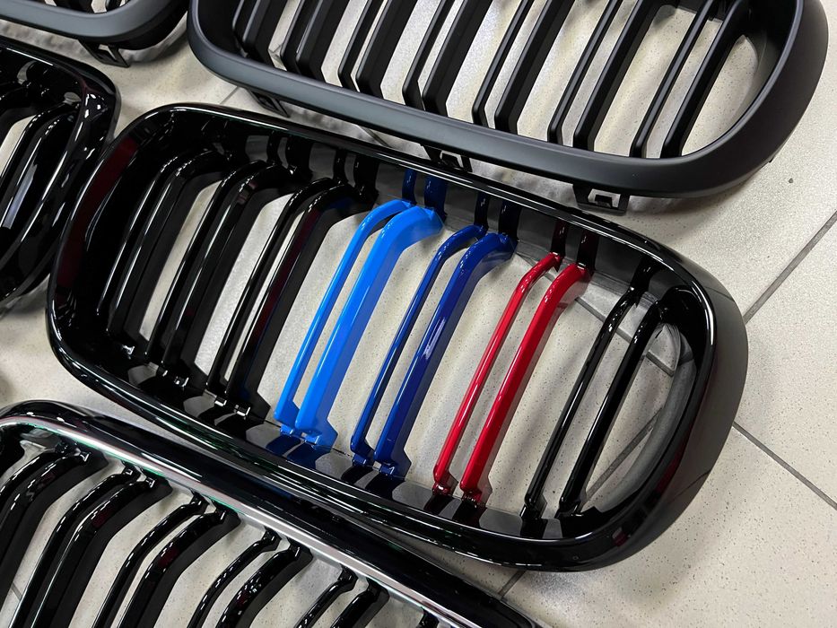 ноздри ф15 х5 х6 ф16 М решетка радиатора bmw x5 f15 x6 f16 x5m x6m f85