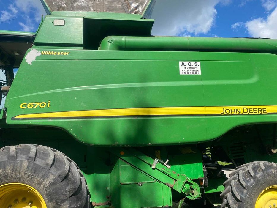 Комбайн John Deere C670HM 2007 року