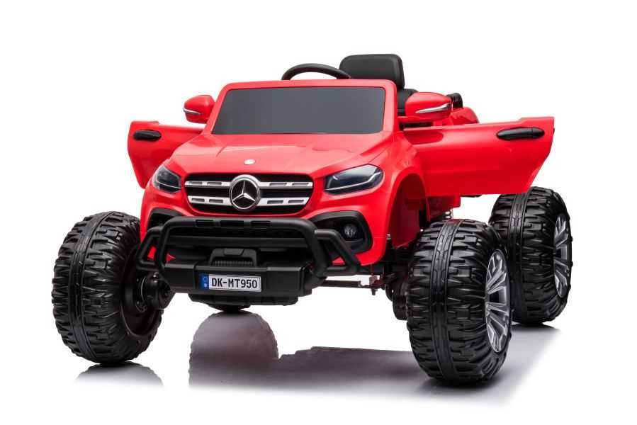 Auto samochód na akumulator MERCEDES GTR 4x4 pojazd dwuosobowy RC