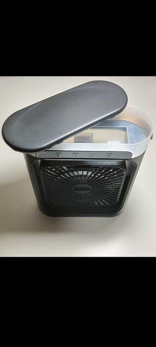 Klimatyzator, wentylator wiatrak czarny z LED + perfum! Wysyłka FREE!