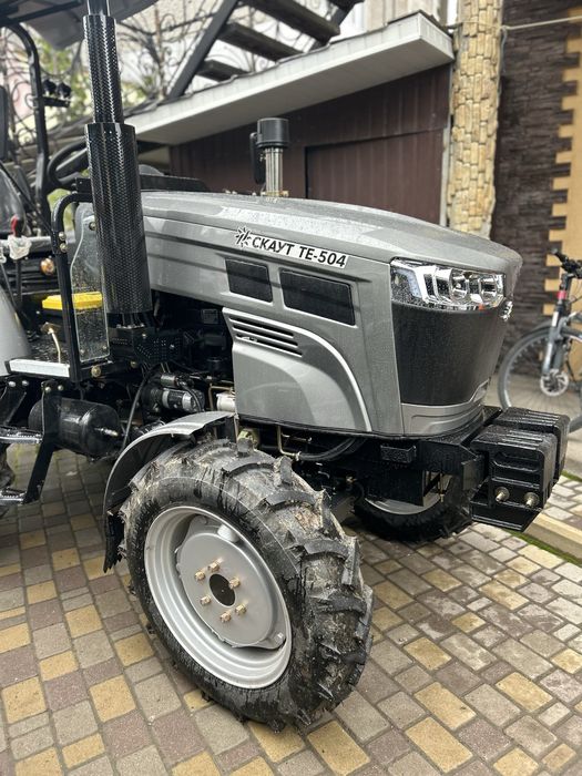 Трактор Скаут ТЕ-504 з дашком, реверс, Безкоштовна доставка