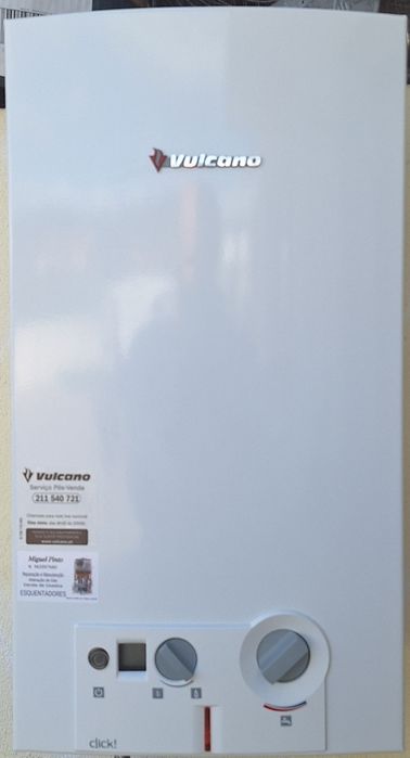 Esquentador Vulcano Inteligente Gás Natural 11 Litros