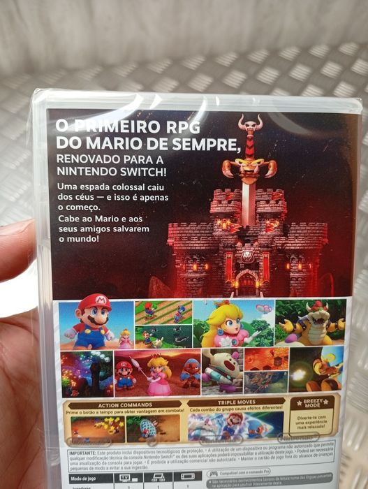Super Mario RPG Nintendo Switch Novo
