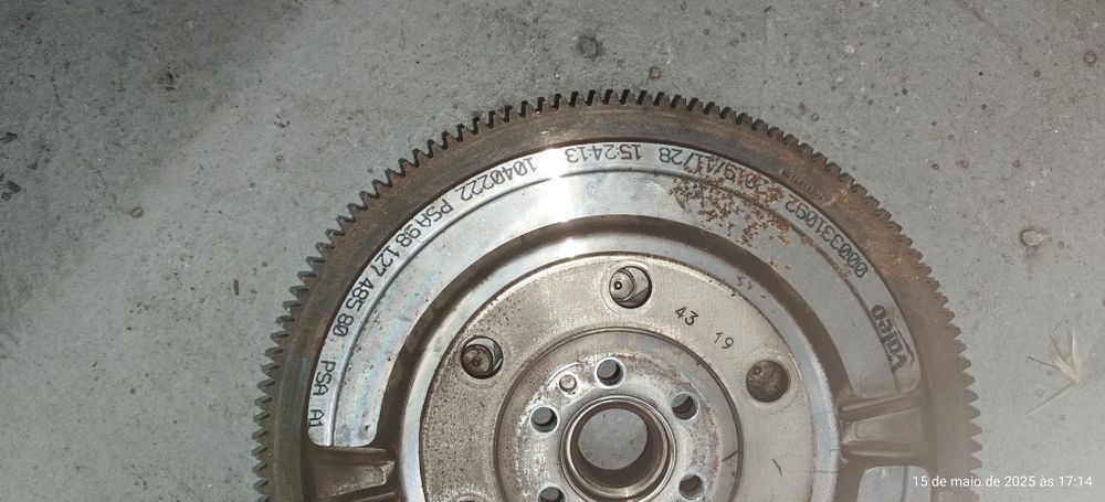 Volante Valeo Bimassa, para embraiagem Peugeot 308 SW 1.5