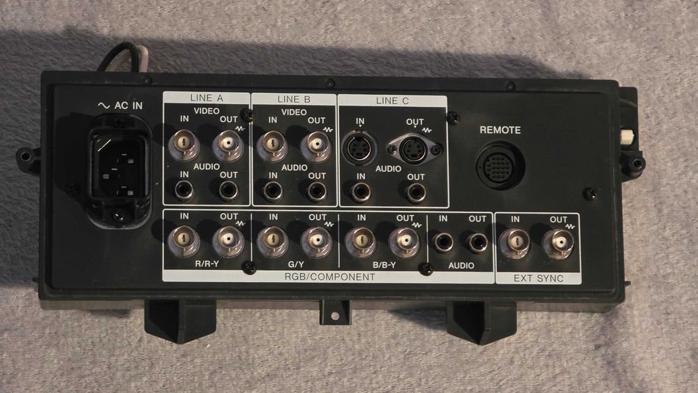 Panel Tylni Jednostka wyjść wejść BCM do Sony PVM-14M2E