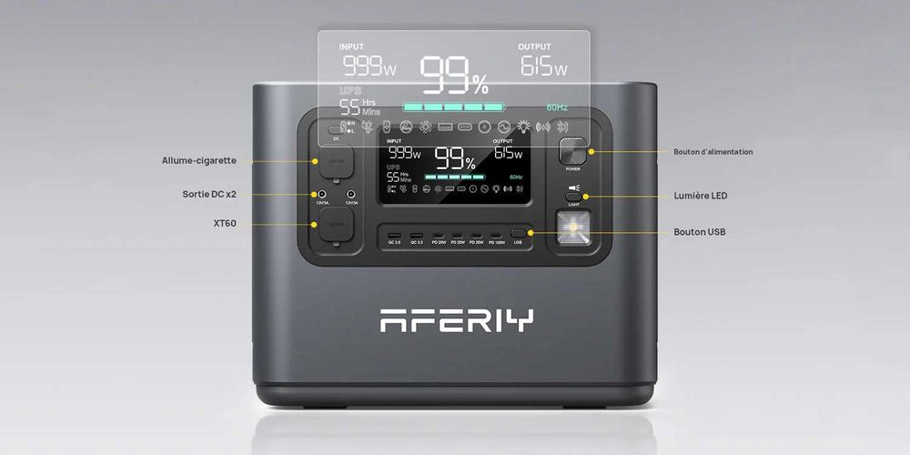 ‼️В НАЯВНОСТІ‼️Зарядна станція AFERIY P210  2400W/2048Wh ‼️ЄВРОПЕЙСЬКА ВЕРСІЯ‼️