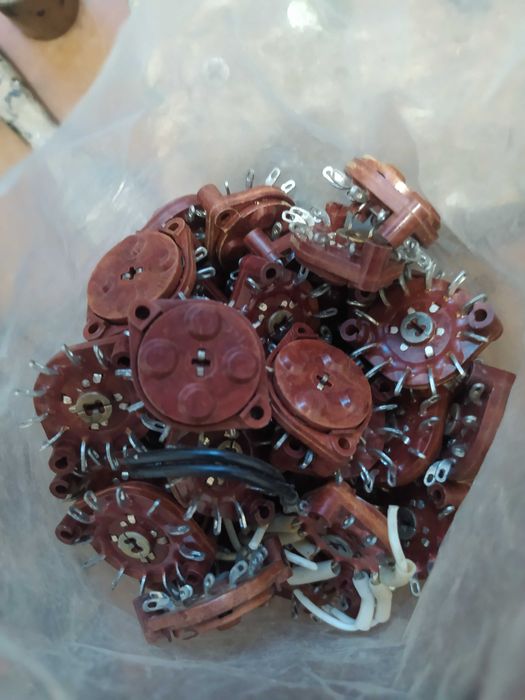 Галетный переключатель СССР. Галеты.