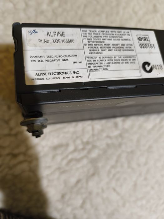 Zmieniarka płyt Alpine