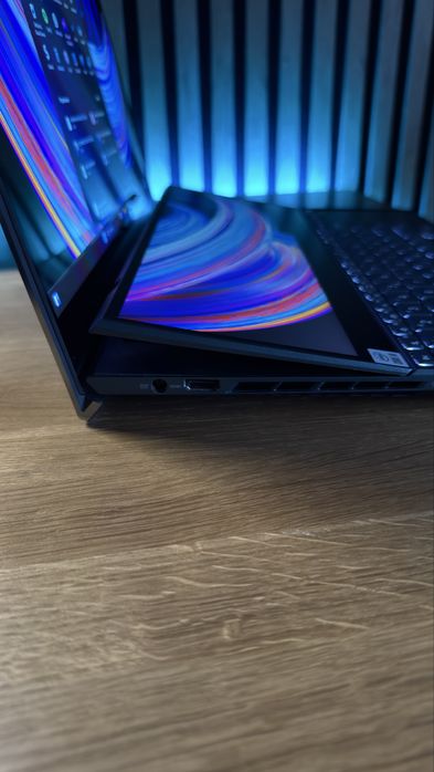 Laptop ASUS Zenbook Pro Duo 32ram i9 RTX3070 - Komputer do pracy/gier