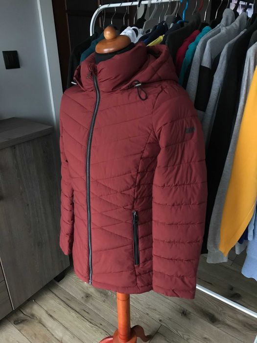 Kurtka puchowa zimowa DKNY Bib-Front Light Weight rozm. S