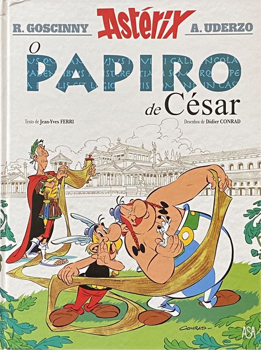 Livros Astérix-31,36,39