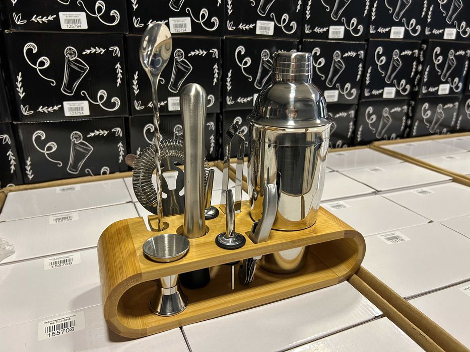 Набор для бара Youchen MC-MM12 из 12 предметов с подставкой