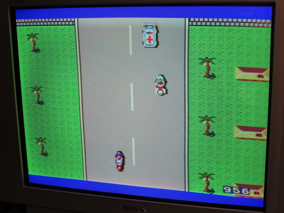 Jogo Sega Master System Action Fighter completo
