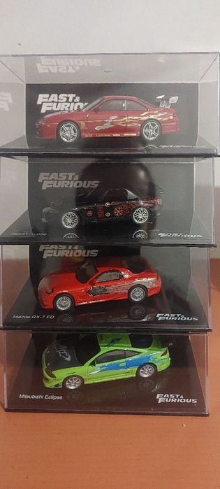 Carros velocidade furiosa 1:43