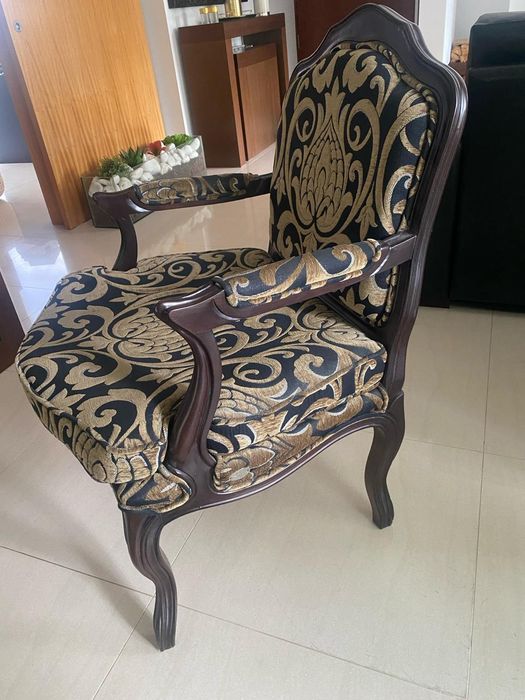 Cadeirão tecido avuldado