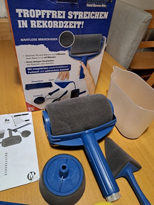 Nowy zestaw wałków do malowania