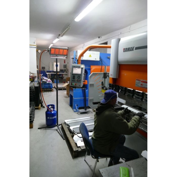 Promiennik gazowy, nagrzewnica, grzejnik stojący 6Kw SB4-STOJAK