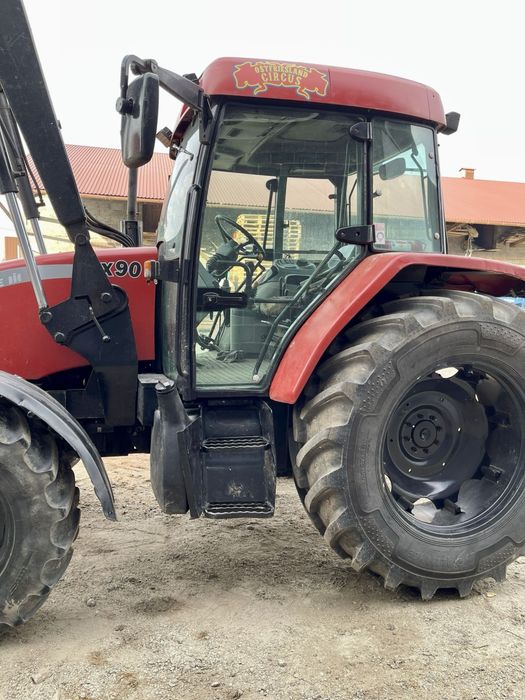 Case CX90 z turem, pneumatyka