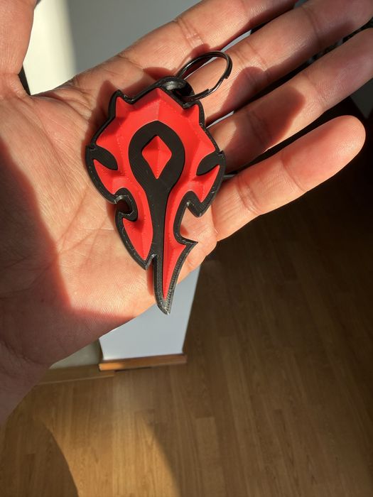 WOW , porta chaves da Horde