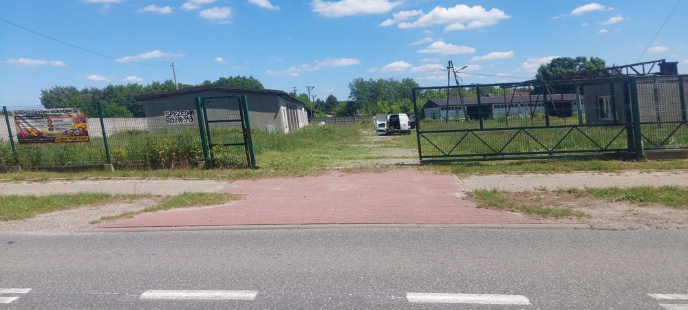 Sprzedam nieruchomość z halami magazynowymi Dąbrowa nad Czarną