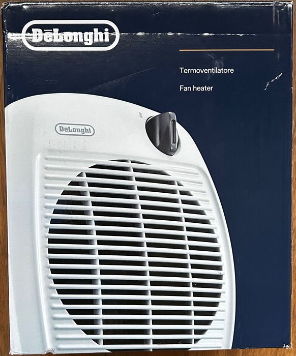 Termoventilador DELONGHI- novo, 3 anos de garantia