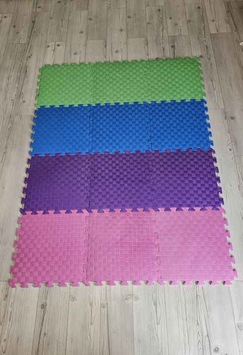 Килимок пазл (12 шт. 48×48 см), мат