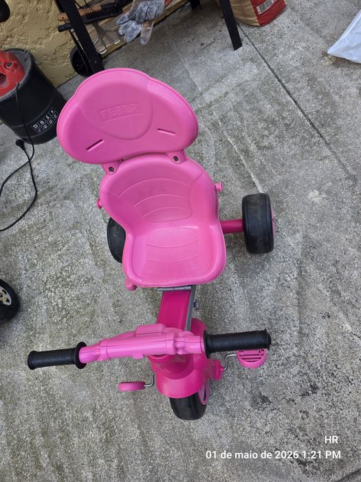 Triciclo criança rosa