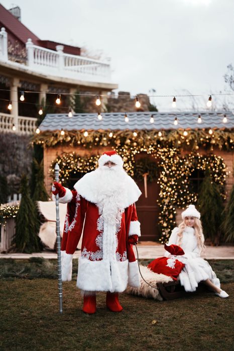 Дід Мороз і Снігуронька додому. Новорічне привітання. Миколаїв