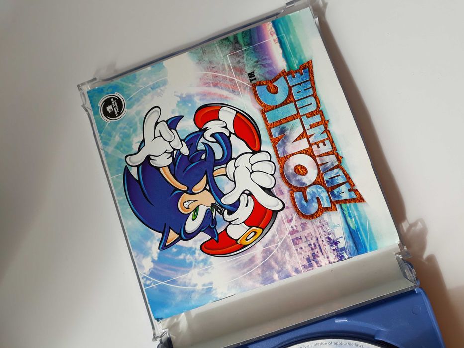 Диск cd sonic dreamcast