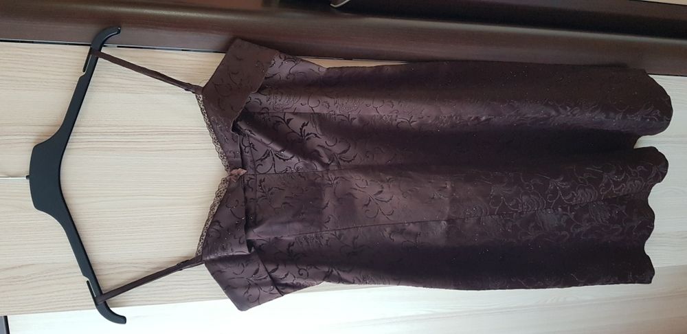 Sukienka wieczorowa na ślub, wesele, zabawę karnawałową r. 40