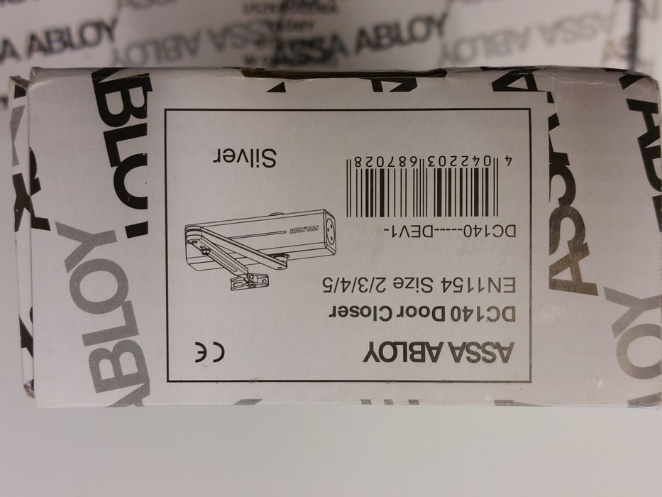 Samozamykacz Assa Abloy DC140 silver